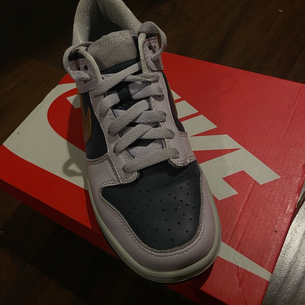 Nike Kids' Black and White Sneakers